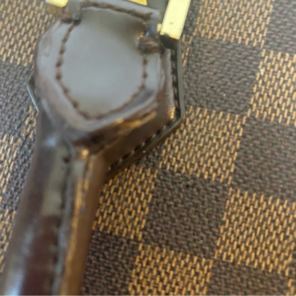 Louis Vuitton Damier Ebene Canvas Alma PM Handbag With Top Zip Metal Hardware. - Picture 10 of 16